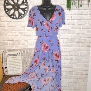 Miami Floral Shorts Dress Romper Boho Hippie Size XS